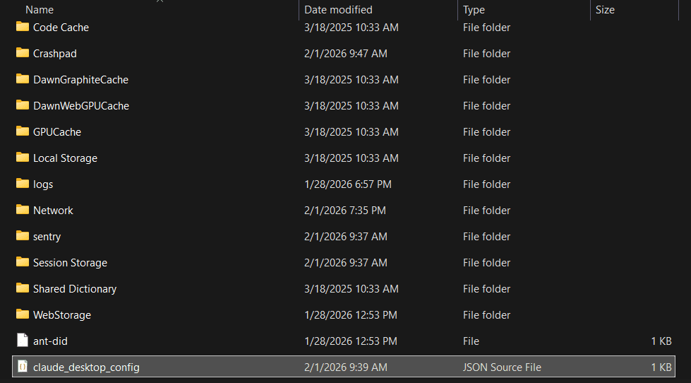 Claude Desktop Settings